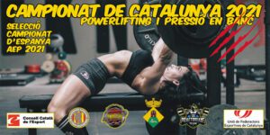 Més informació sobre l'article CAMPIONAT DE CATALUNYA DE POWERLIFTING 2021